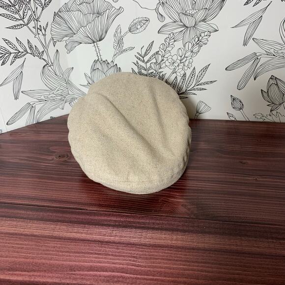Womens Gigi Pip LINEN NEWSBOY CAP Size 57/S EUC! - Picture 6 of 8
